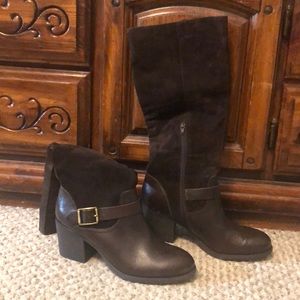 Never been worn Jessica Simpson tall brown boot!